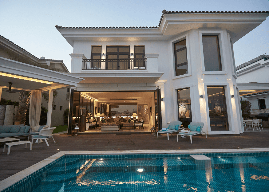 Garden Homes, Palm Jumeira villa pool