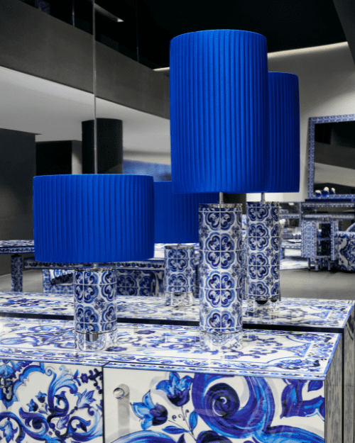 Milan Design Week 2022 dolce gabbana blu mediterraneo