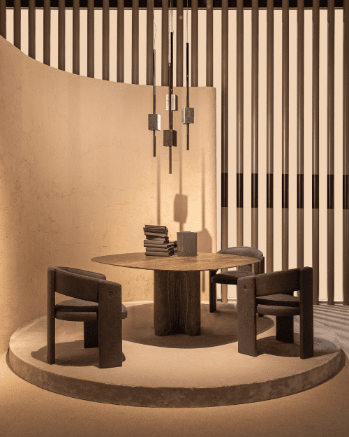 Milan Design Week 2022 Trussardi Casa dining