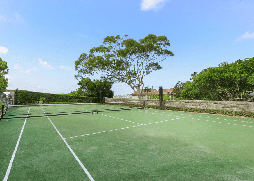 6a Wentworth Street, Point Piper tennis court