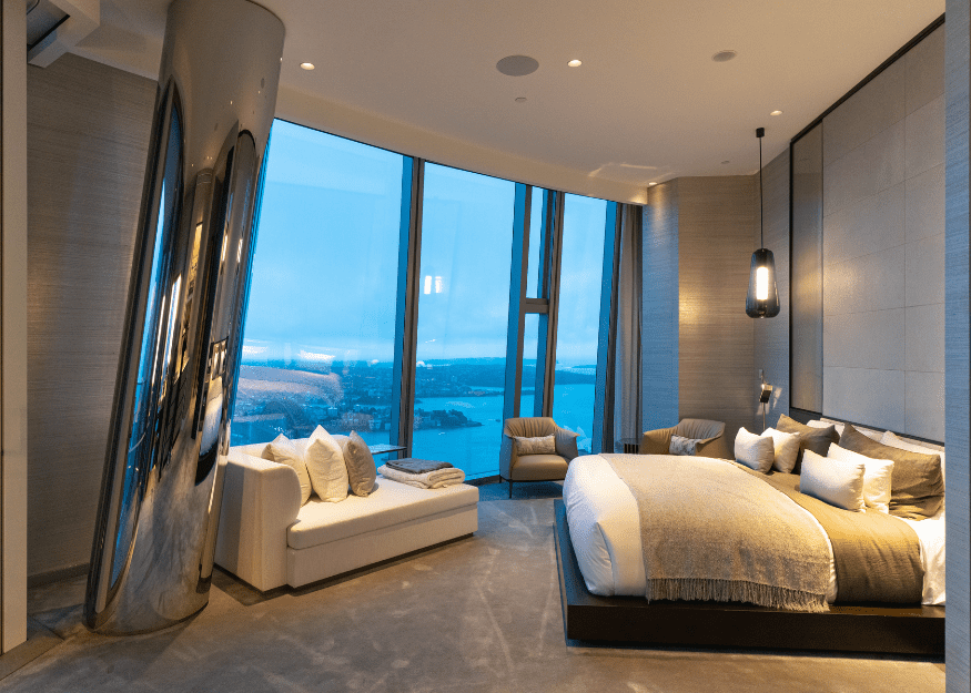 Crown Sydney Penthouse bedroom