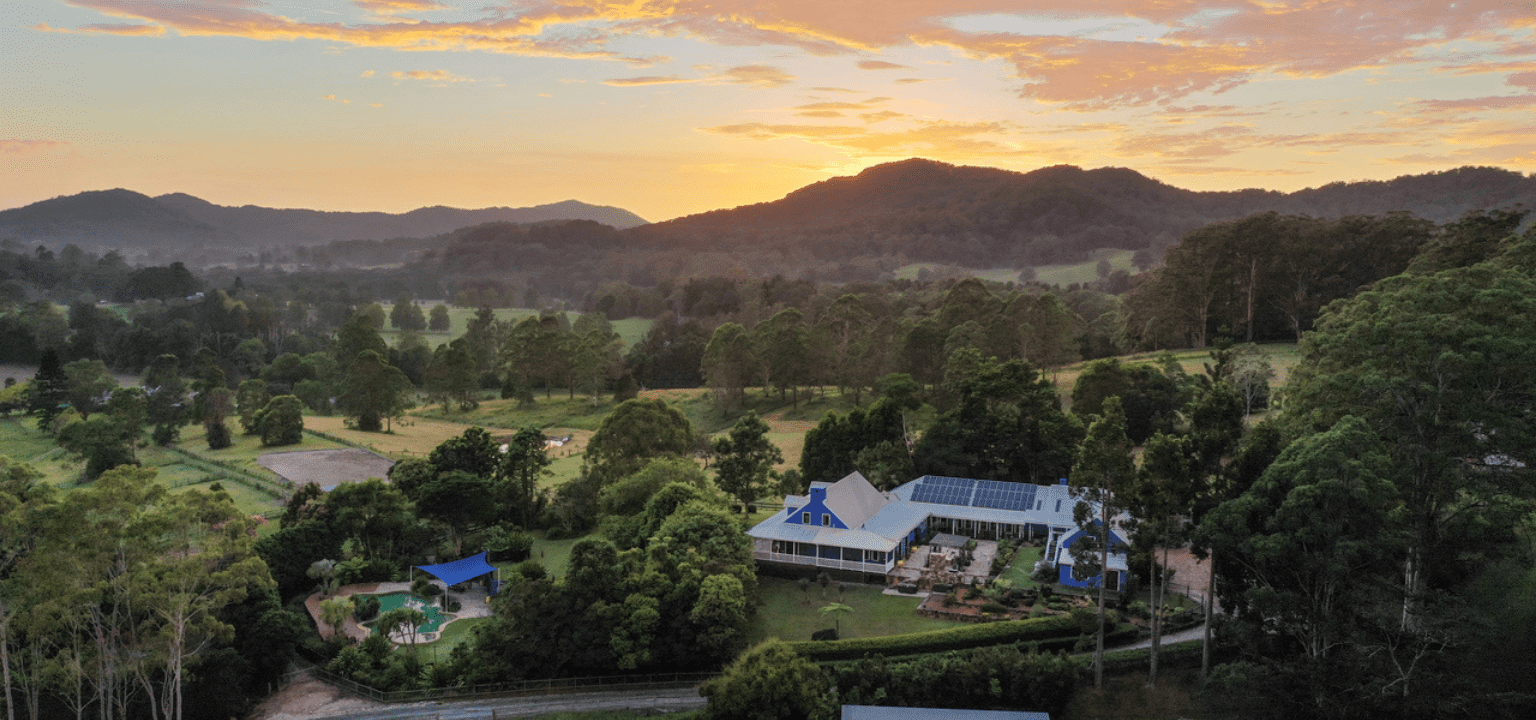 For sale Luxurious 54acre estate in the Orara Valley Boulevard