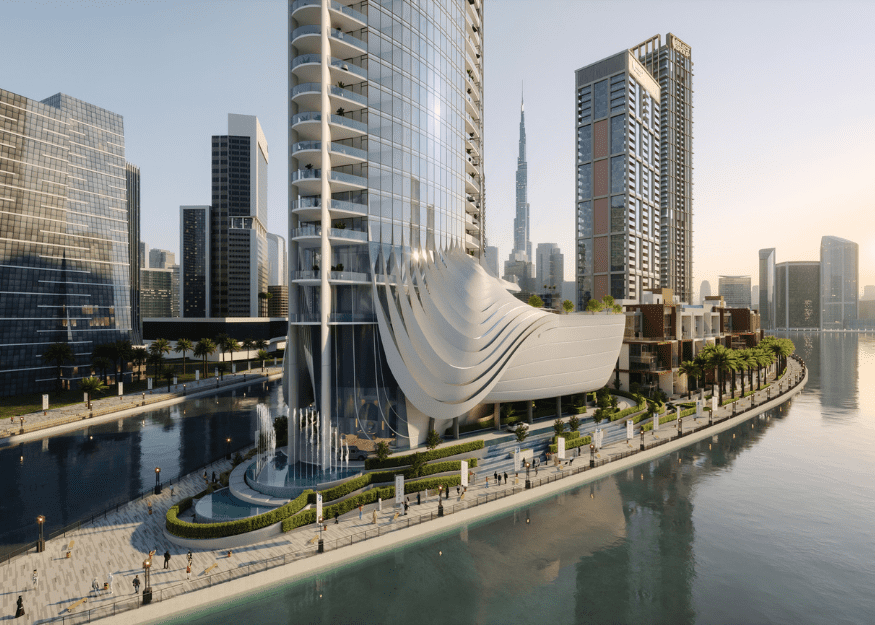 Jumeirah Living Dubai architecture