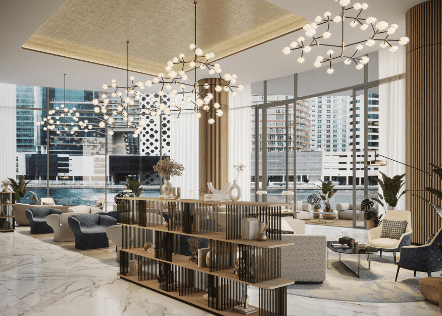 Jumeirah Living Dubai lounge