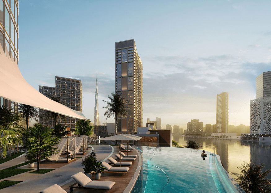Jumeirah Living Dubai pool