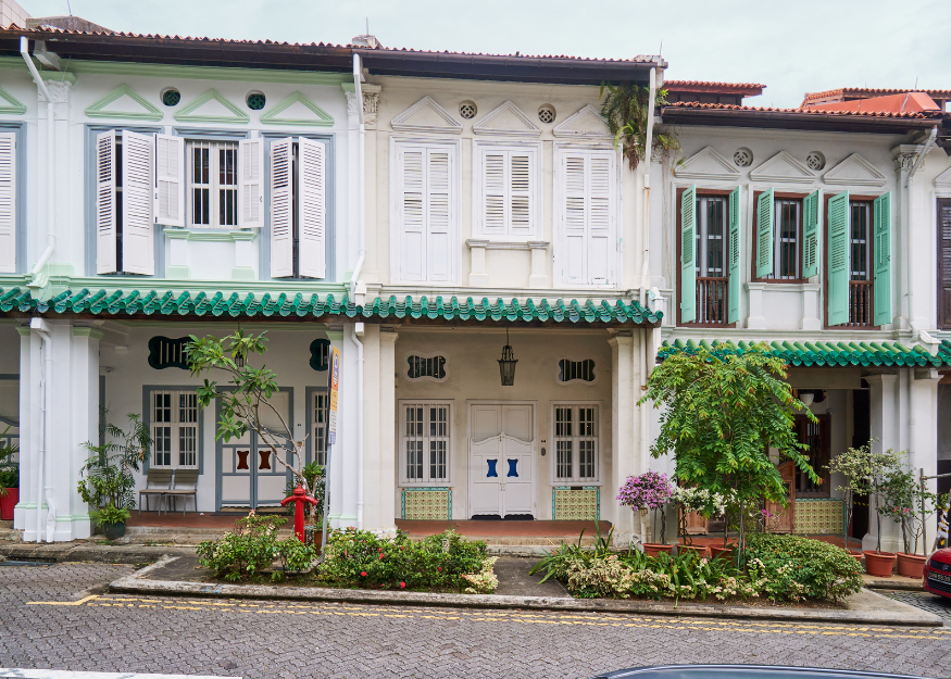 44 Emerald Hill shophouse facade