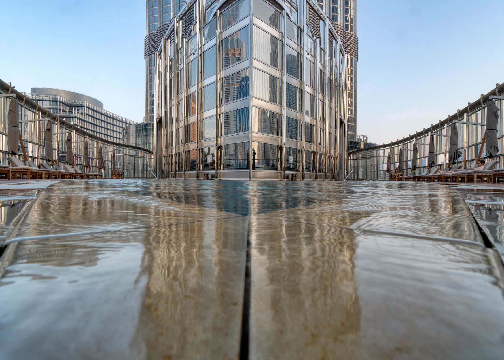 Armani Hotel Dubai pool