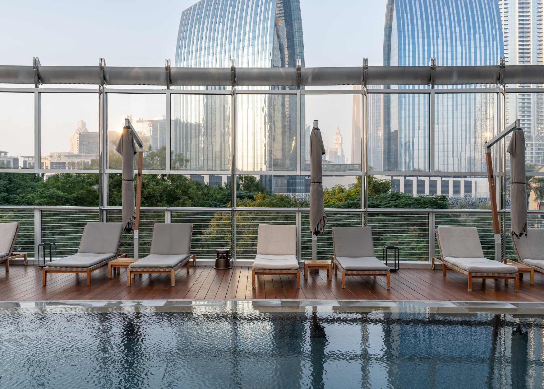 Armani Hotel Dubai pool