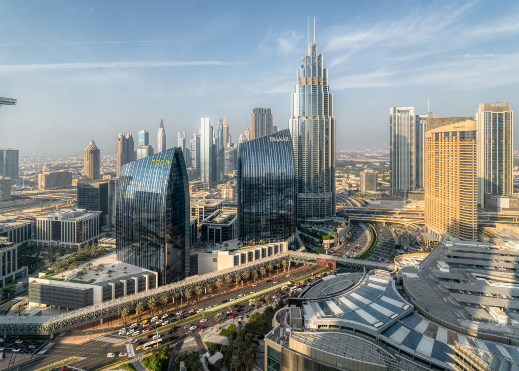 Armani Hotel Dubai view