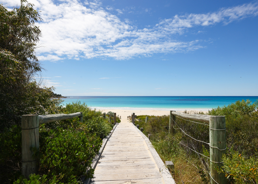 Bunker Bay walkway