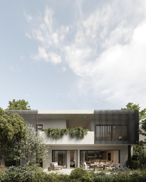 Maeve Bowral townhouses exterior