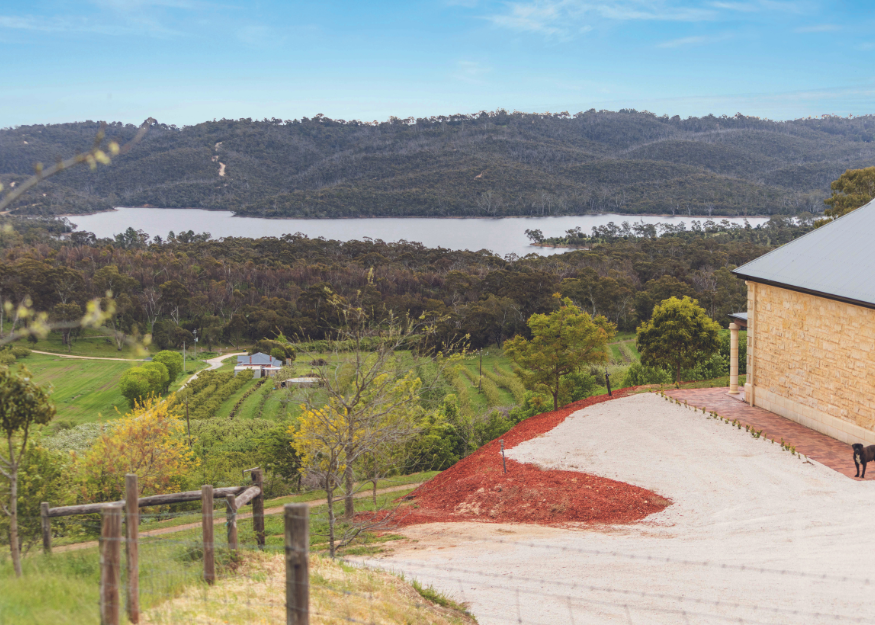 Newman Rd Adelaide Hills view