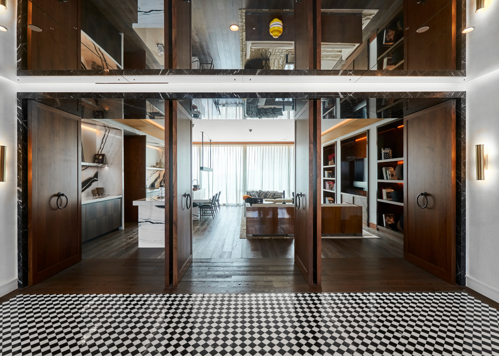 The Residences, Dorchester Collection, Dubai hallway