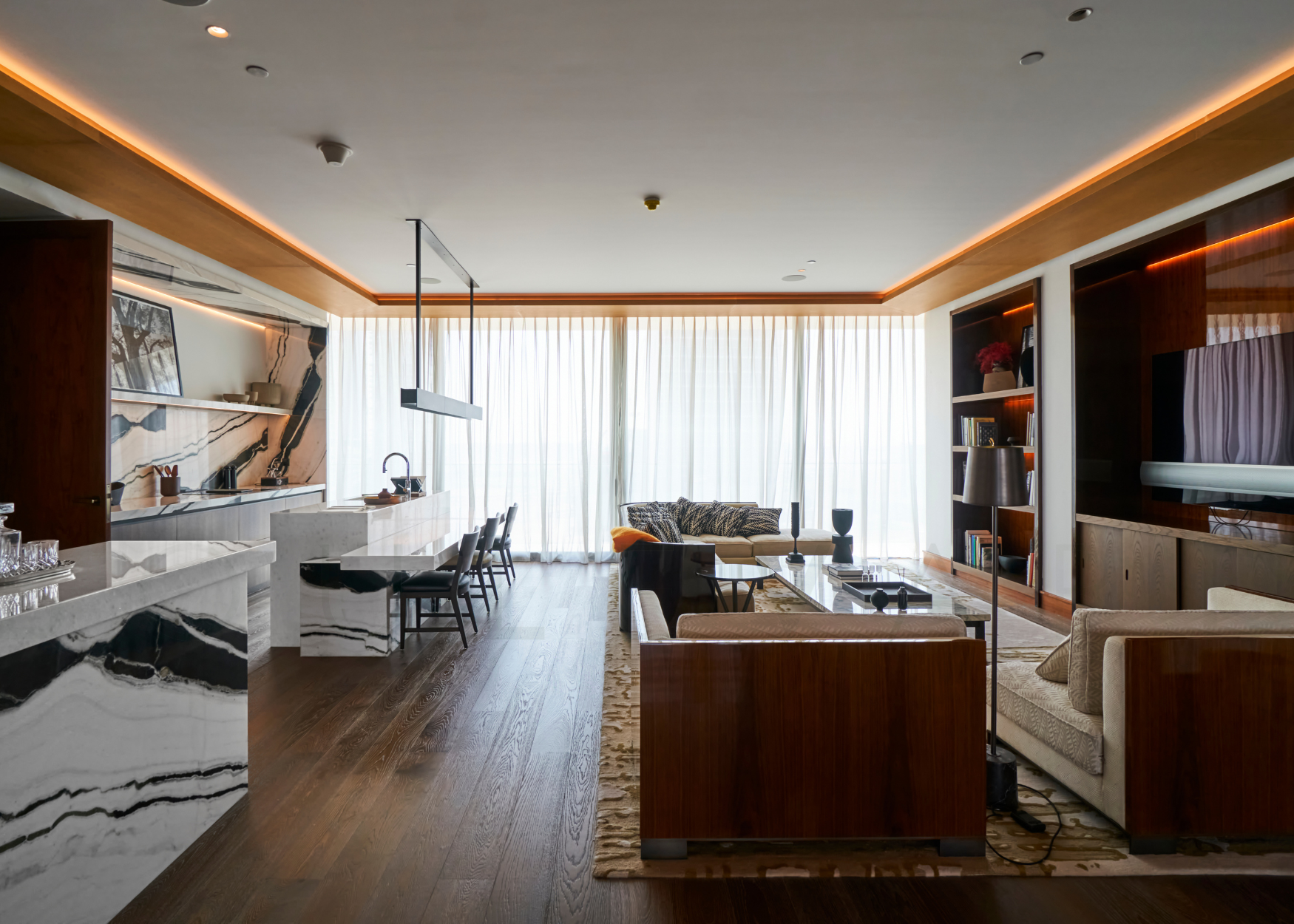 The Residences, Dorchester Collection, Dubai living