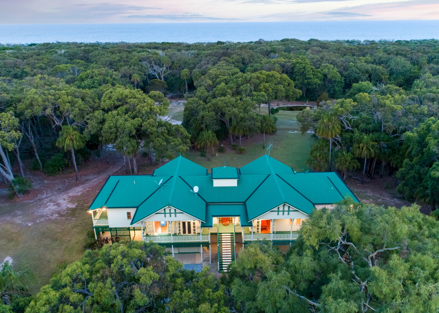 Serenity Deepwater aerial view