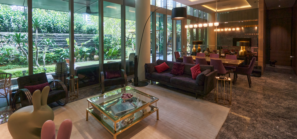 Leedon Residence living D1A