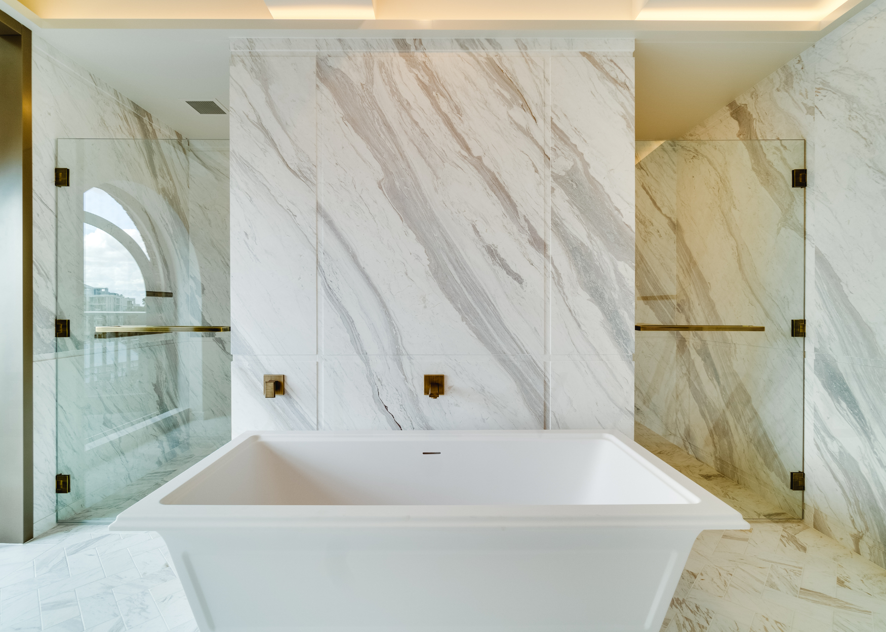 The Revy Penthouse, Pyrmont bathroom