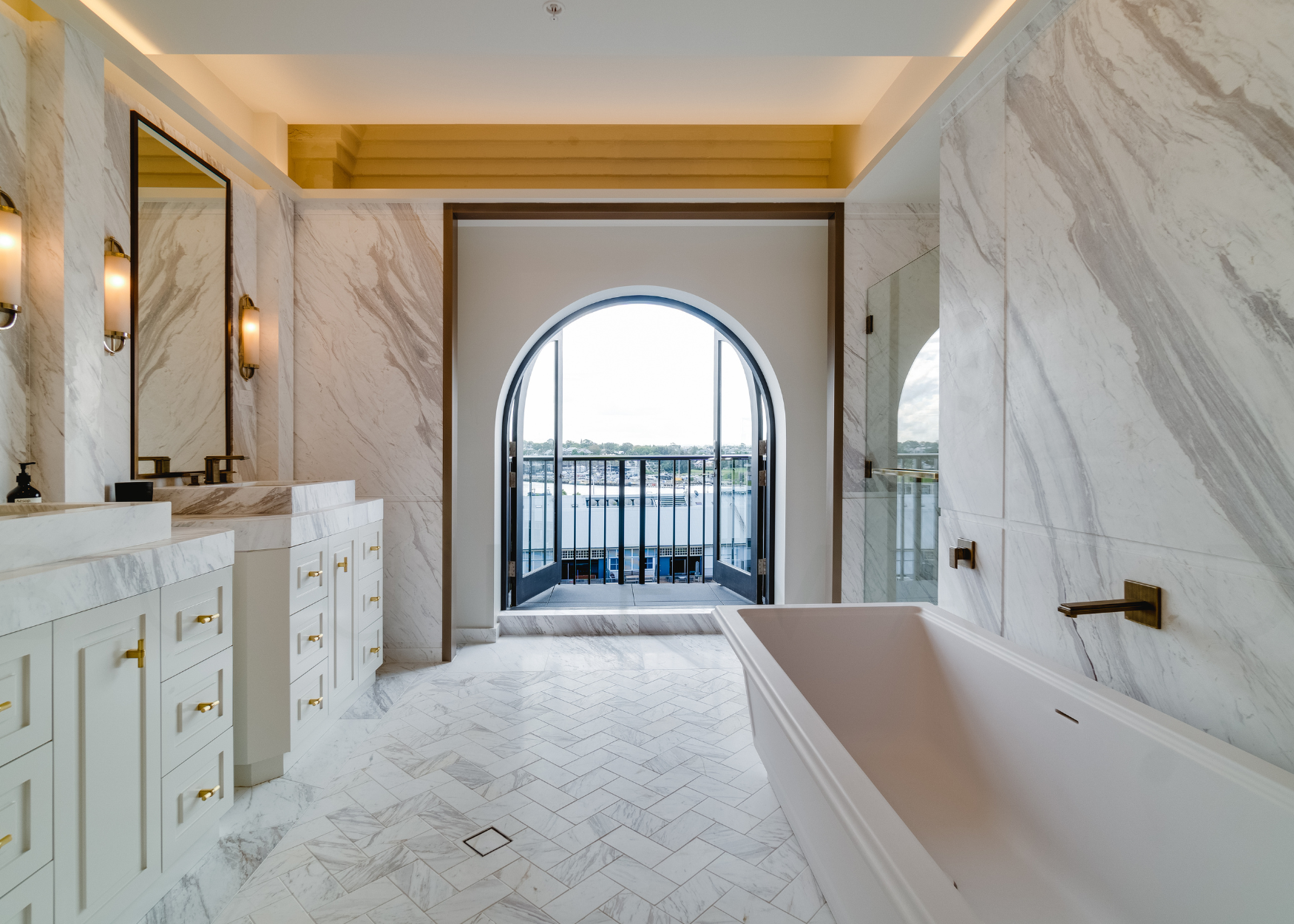 The Revy Penthouse, Pyrmont bathroom