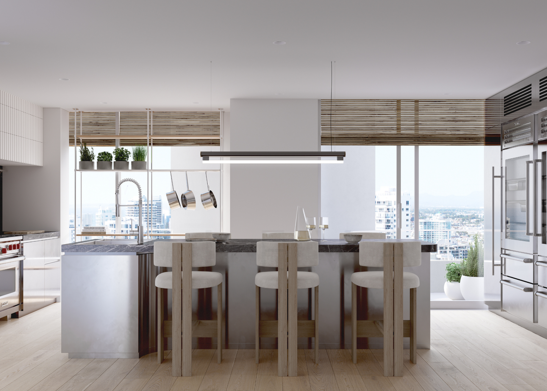 MIM Design Residences kitchen counter