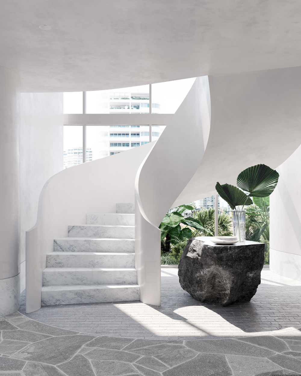 MIM Design Residences stairs