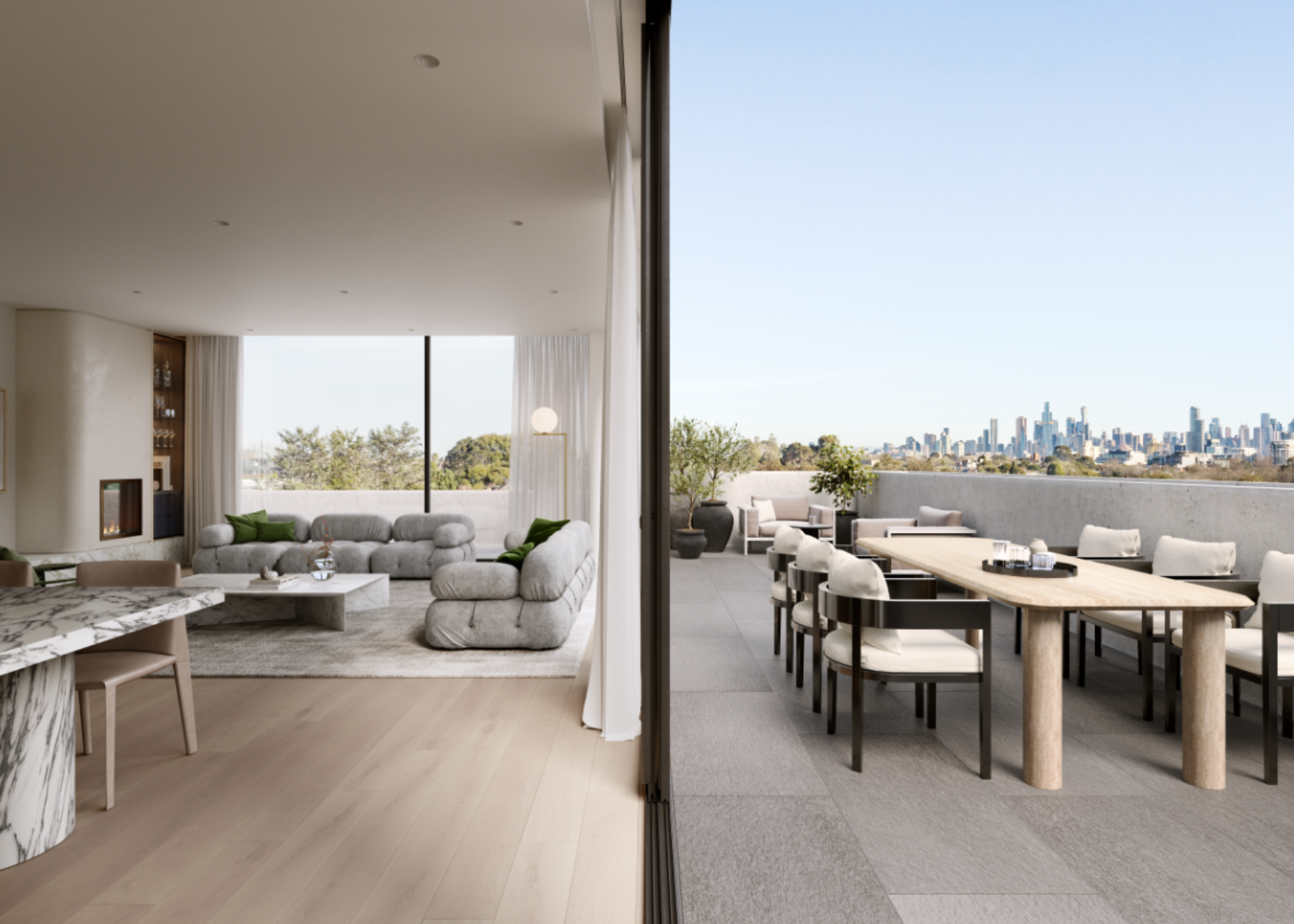 Society Armadale living dining