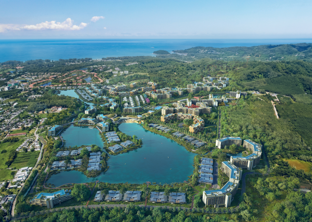 Banyan Tree Phuket Beach Residences aerial view