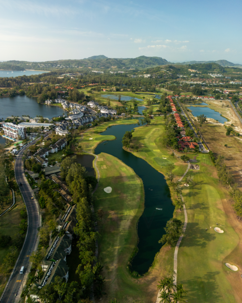 Banyan Tree Phuket Beach Residences aerial view