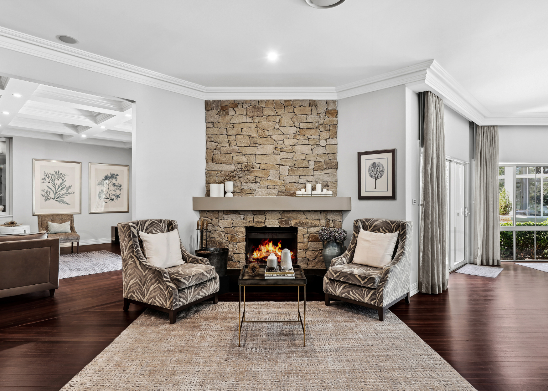 Carters Road, Dural fireplace