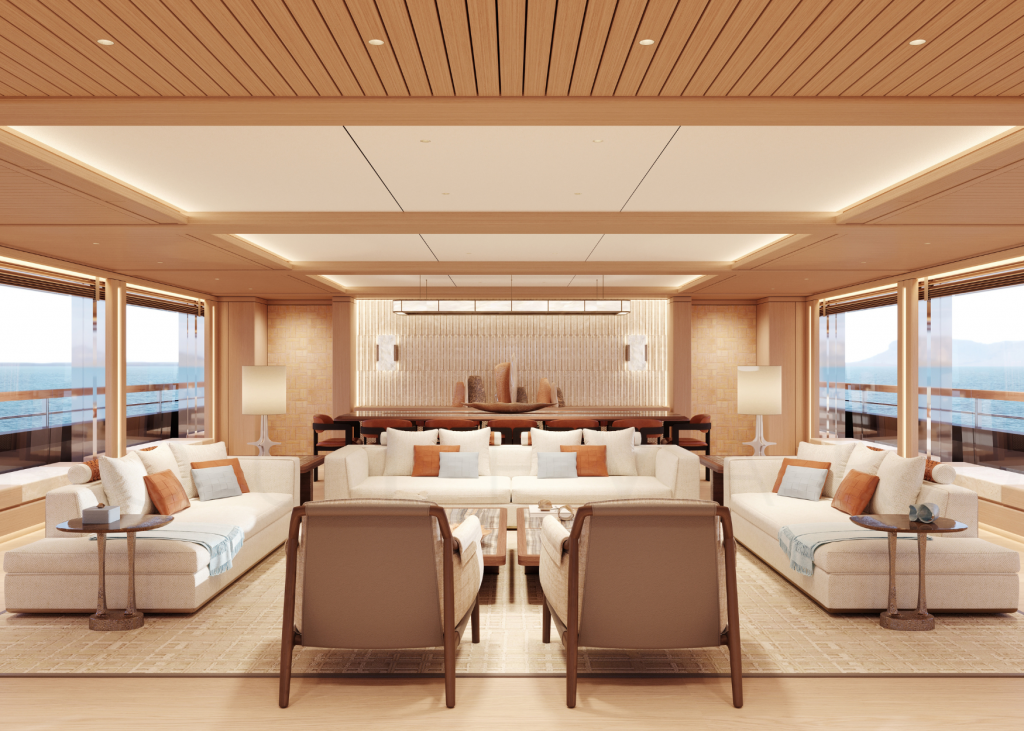 Tankoa Yachts 70MT Milano living