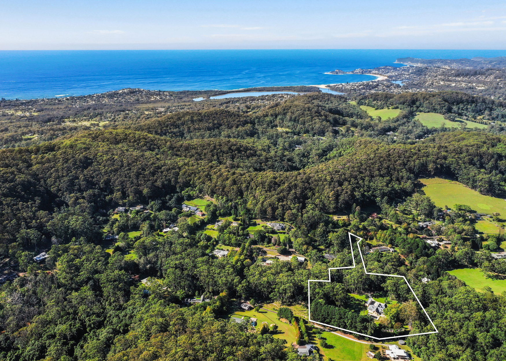 363 Oak Road aerial view