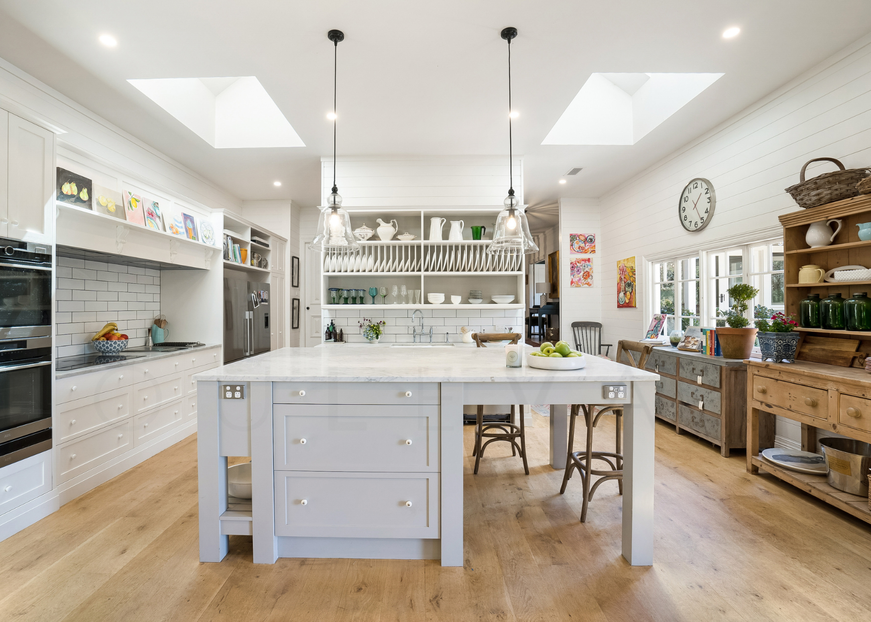 Folly Farm, Glenquarry kitchen