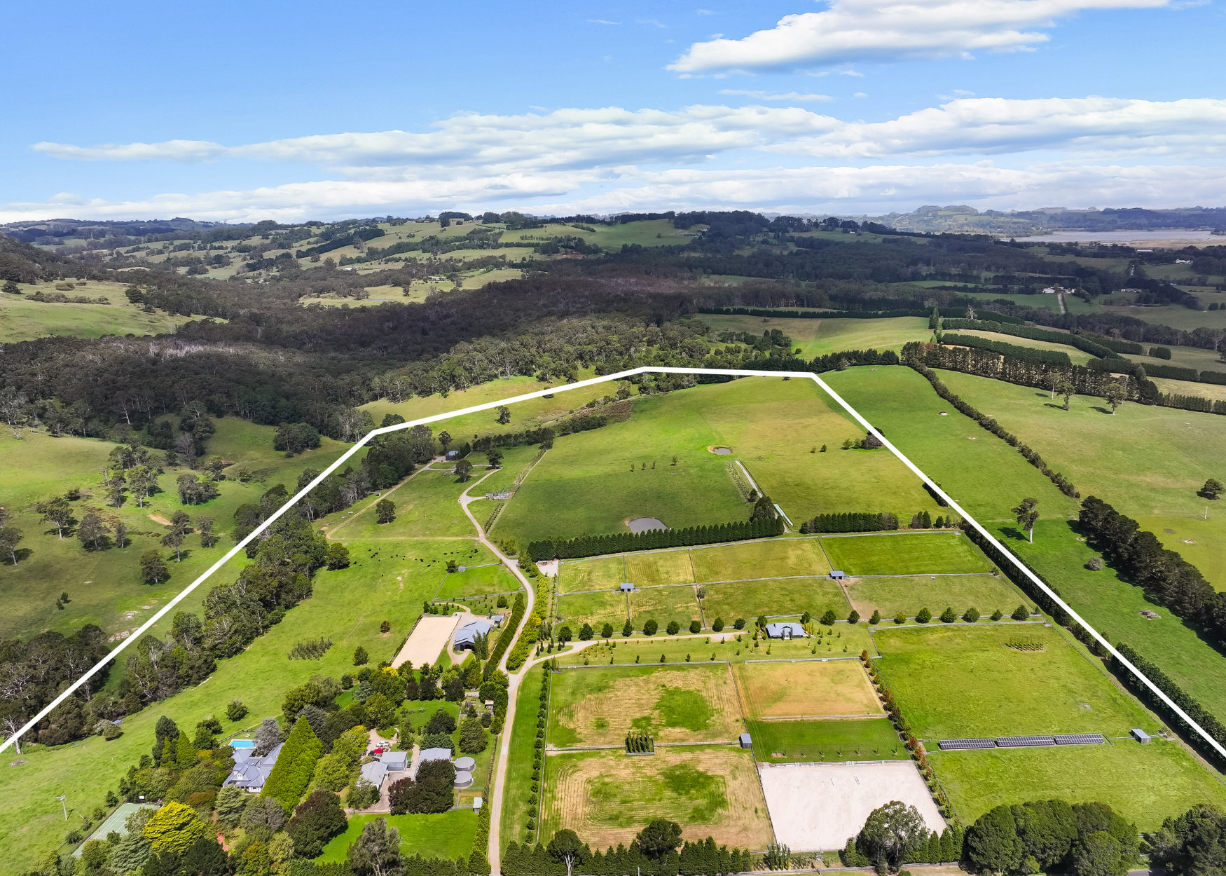 Folly Farm, Glenquarry view