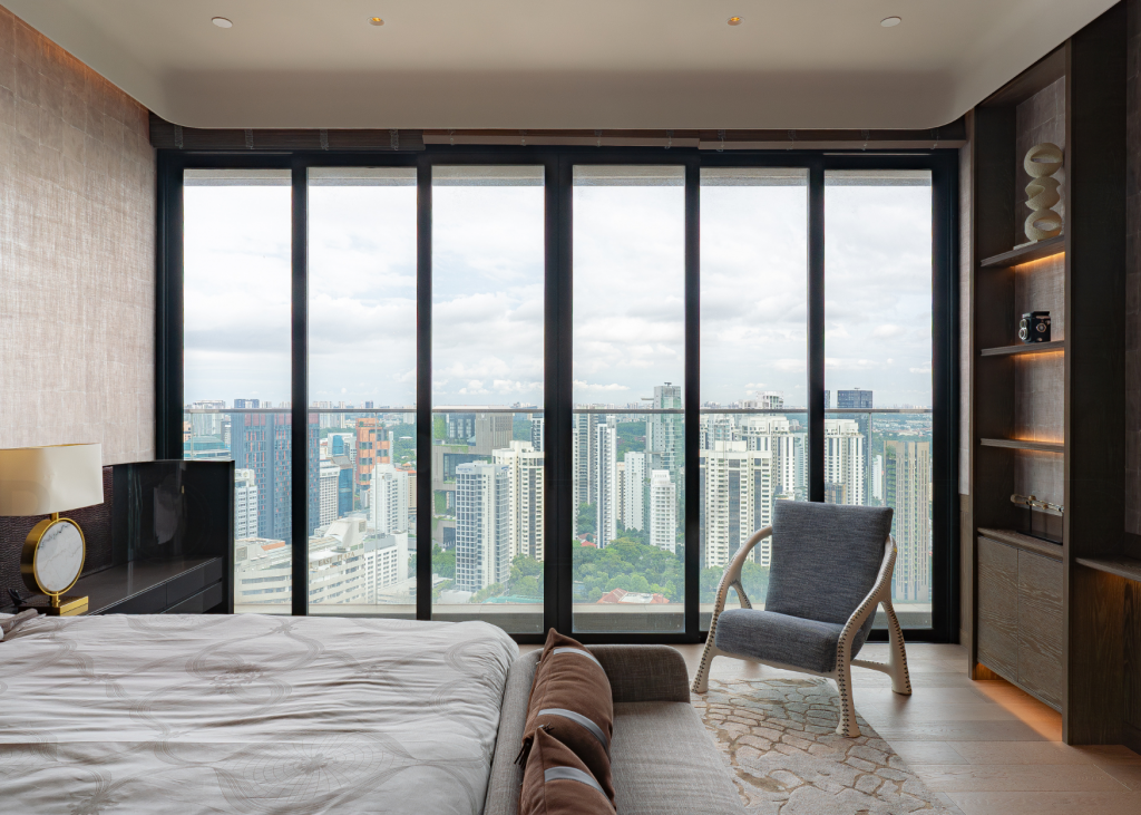 Ritz Carlton Residences Penthouse bedroom