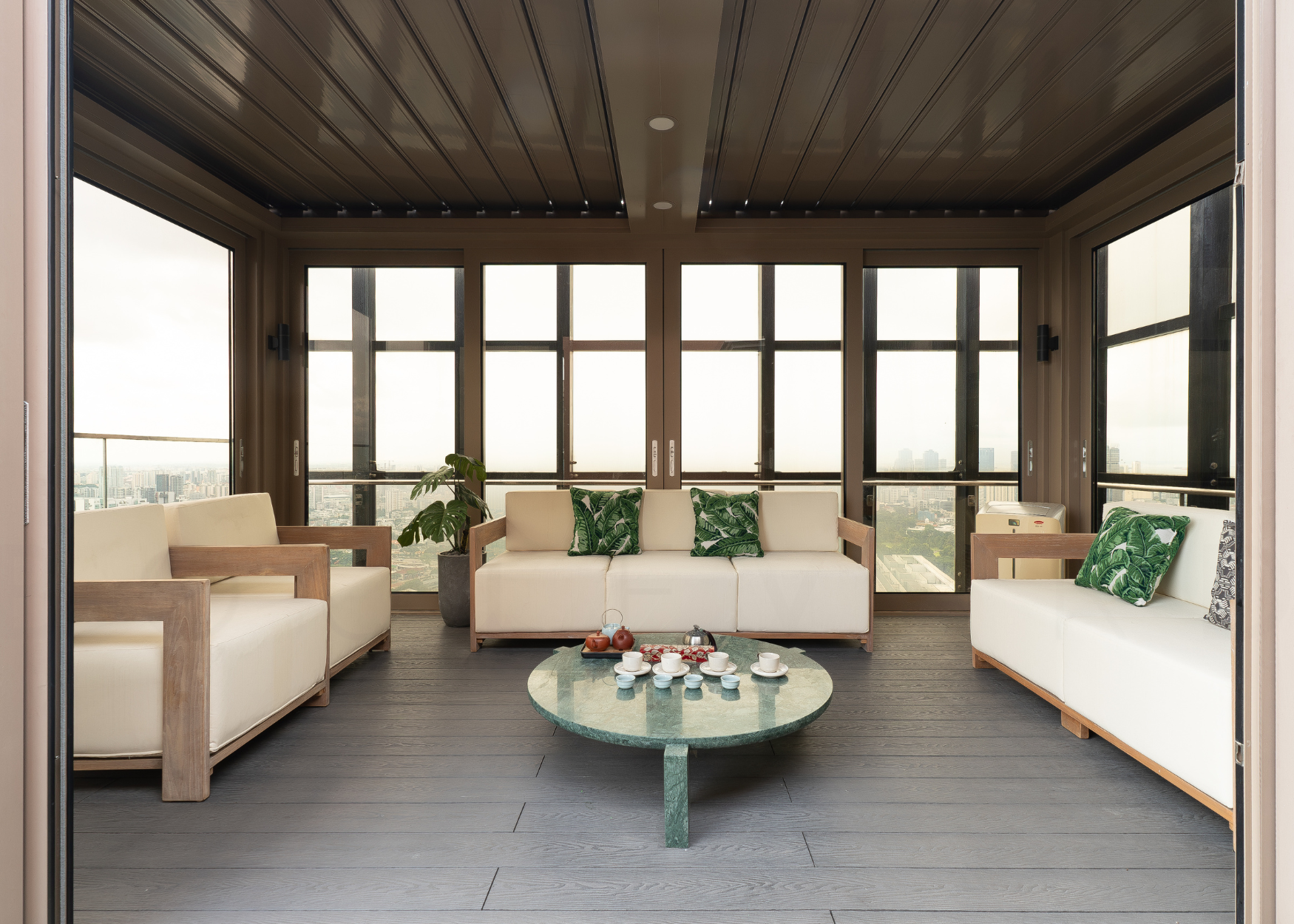 Ritz Carlton Residences Penthouse living