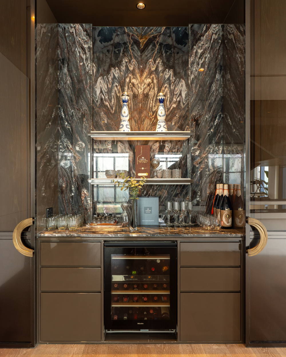 Ritz Carlton Residences Penthouse wine