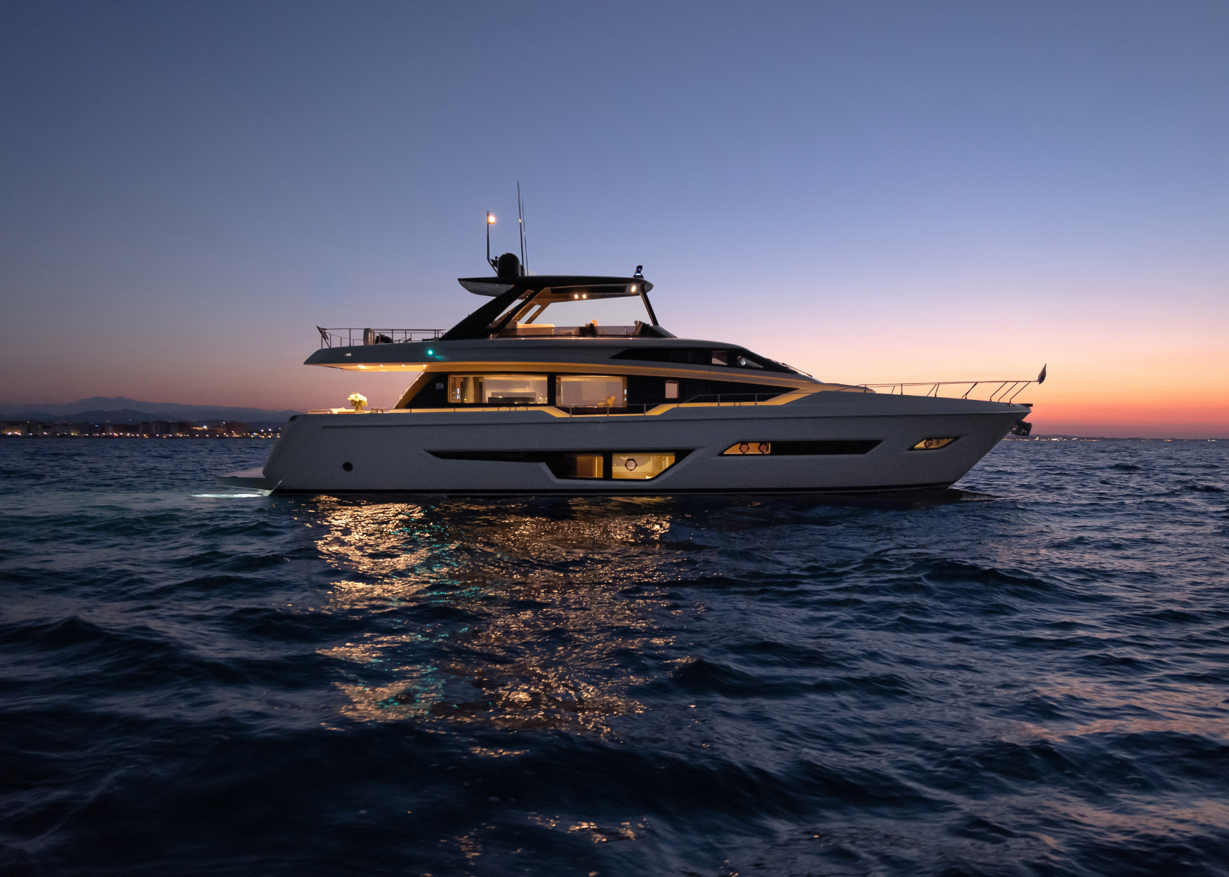 Poise and prestige: The Ferretti 780 is an elite flybridge