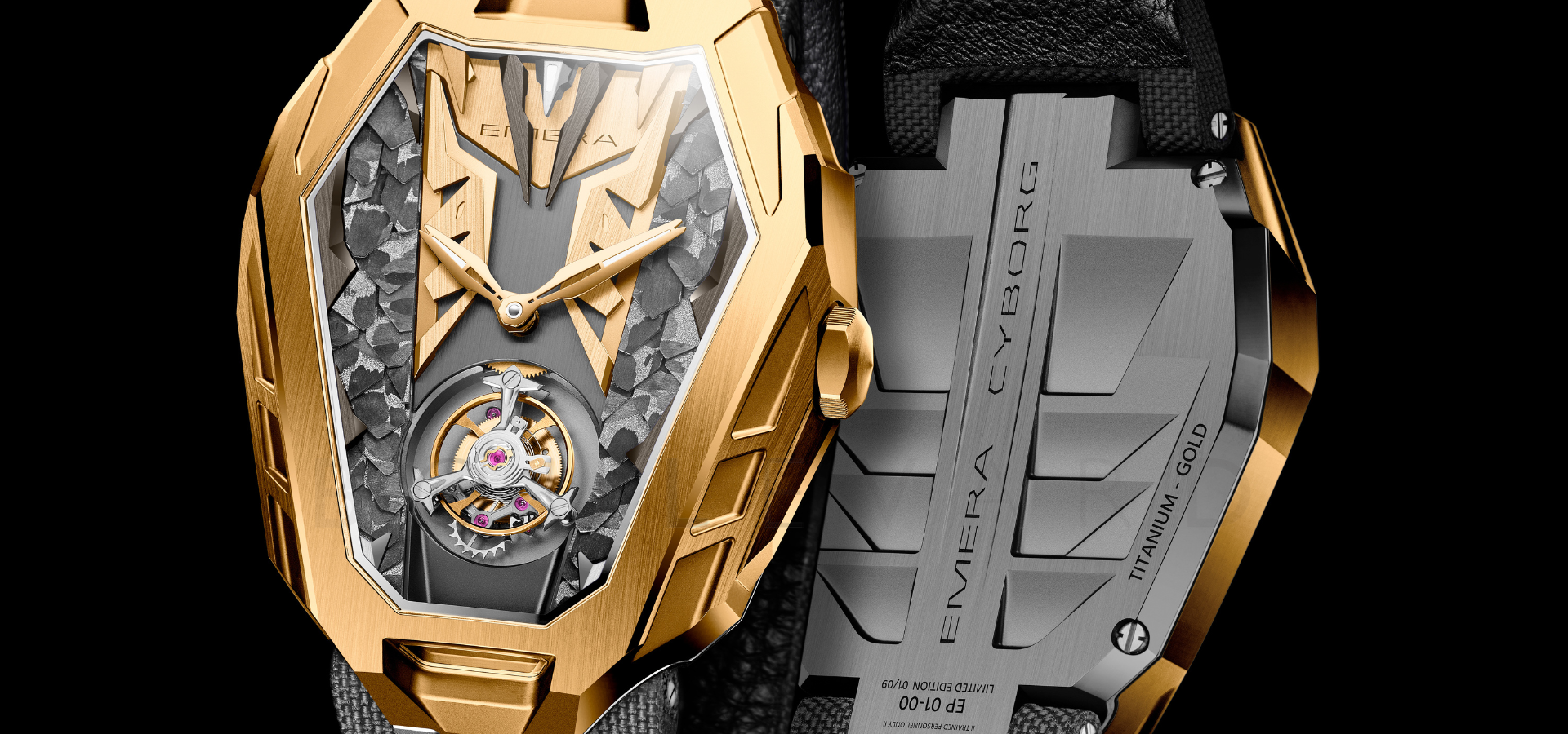 Emera Cyborg Exoskeleton Tourbillon Super Stucturae D1A