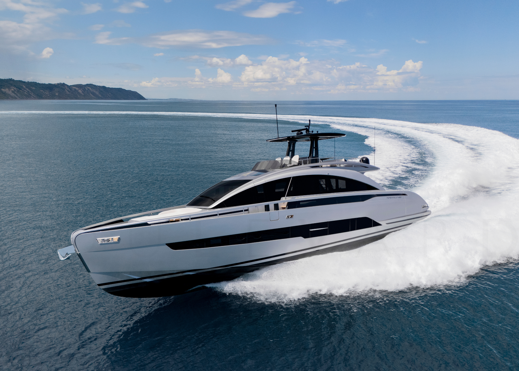 The Pershing GTX80 offers a glimpse of the exciting future of the sports yacht