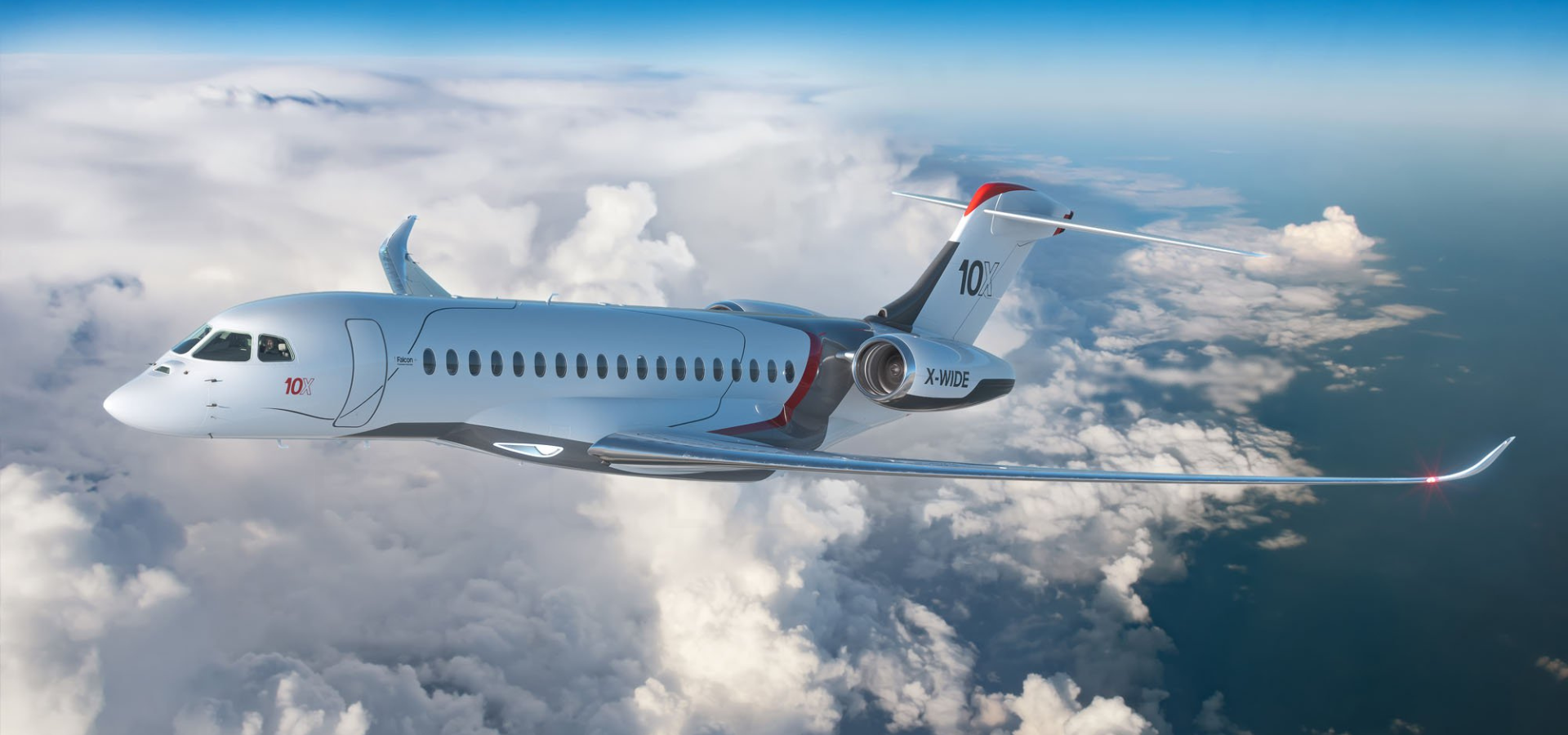 The Dassault Falcon 10X is peerless in comfort, space and technology ...