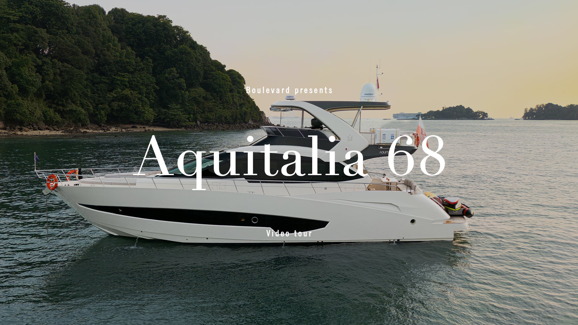 Aquitalia 68 yacht video