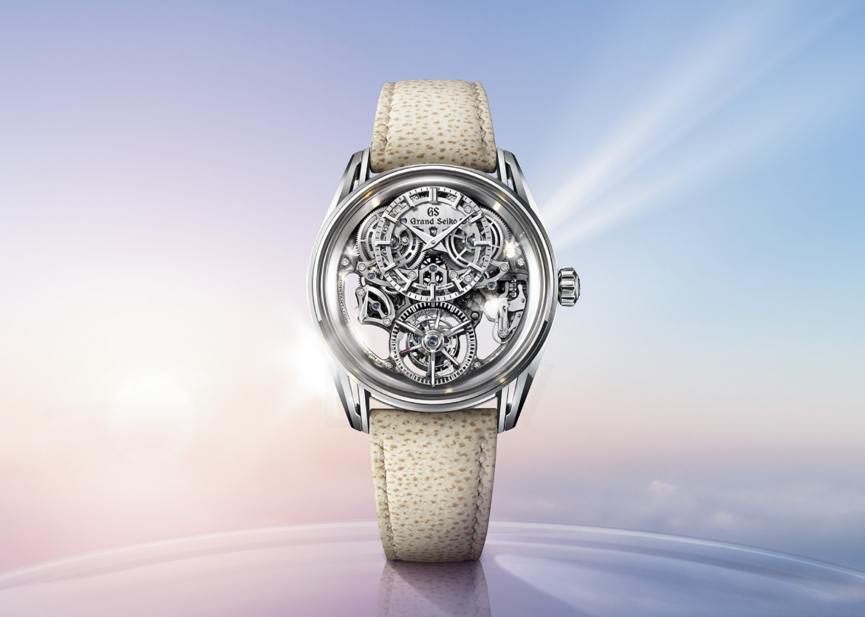 Grand Seiko unveils a daybreak version of the Kodo Constant-force Tourbillon