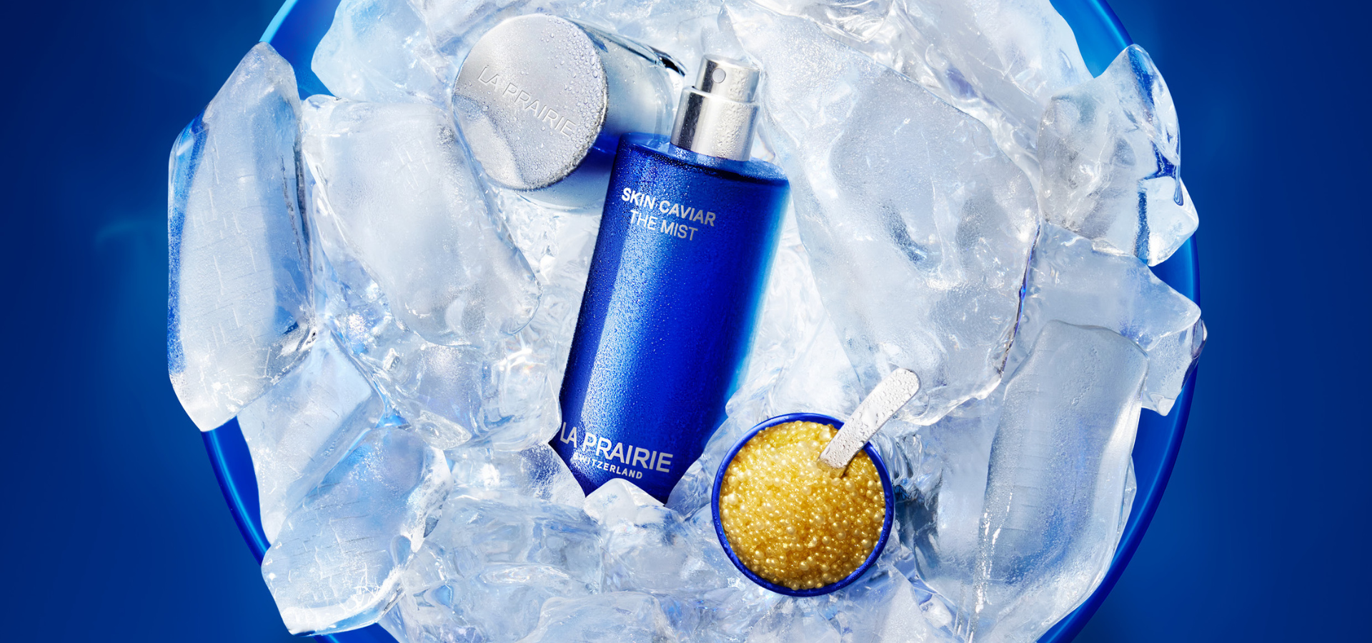 La Prairie eye wonders and skin caviar mist D1C