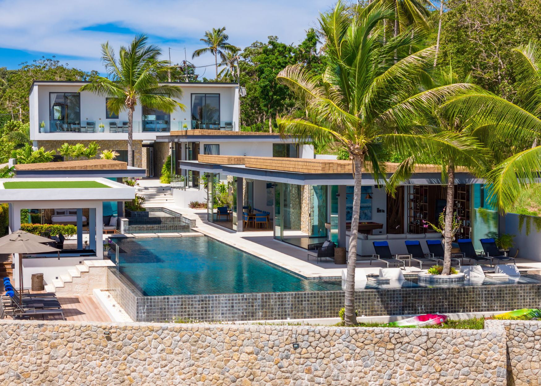 Beachside Villa, Koh Samui, Thailand