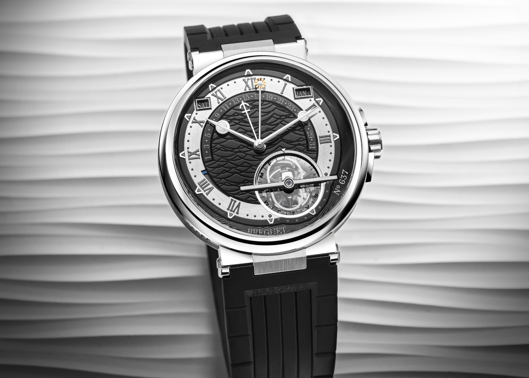 Breguet Marine Tourbillon Equation Marchante: A grand complication in platinum armour