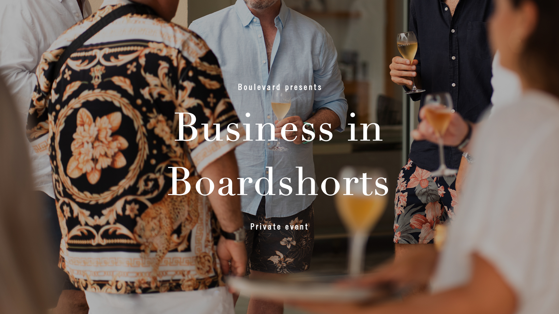 Boulevard Business in Broad Shorts Private Event Cover