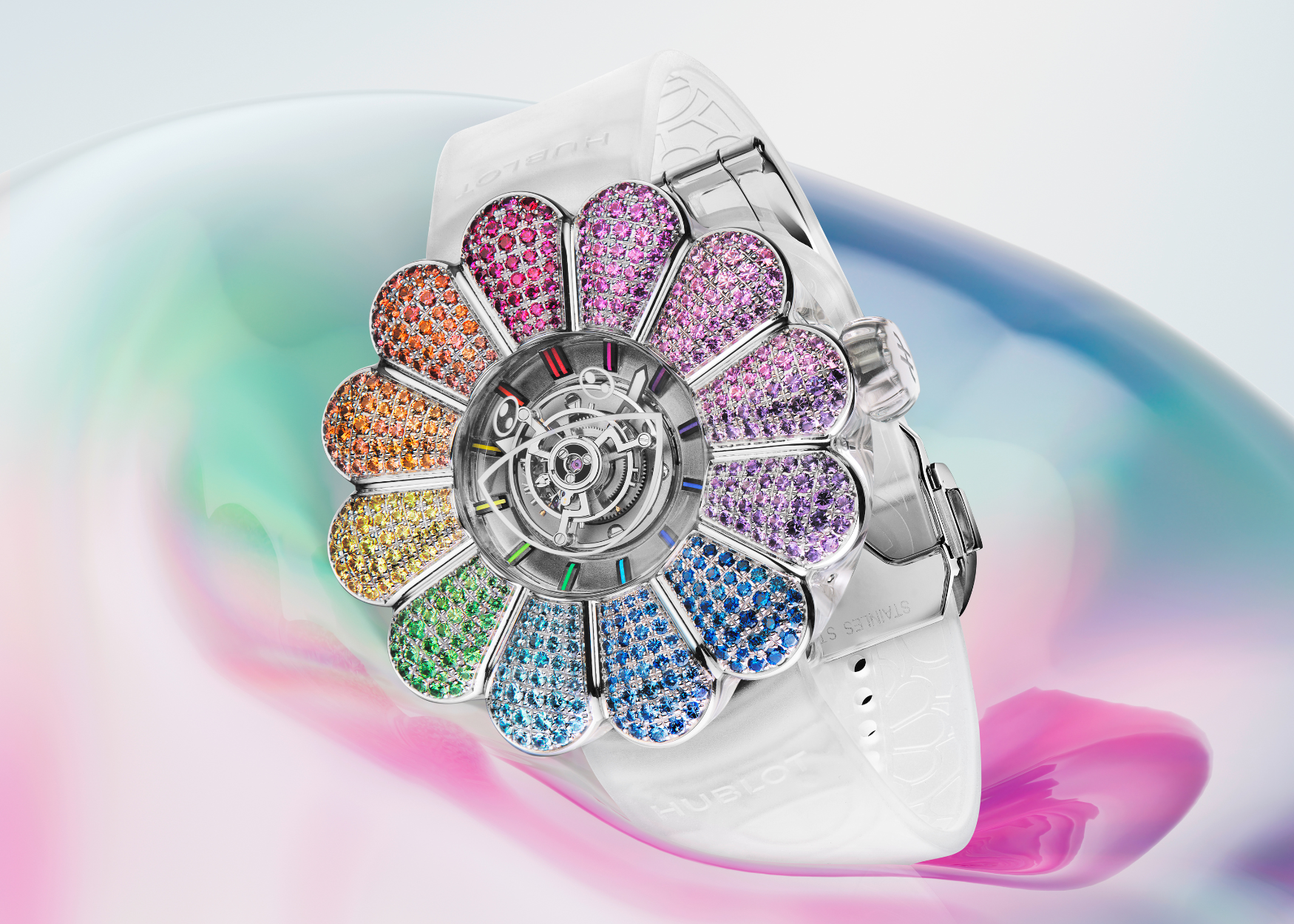 Hublot’s new collaboration with Takashi Murakami reveals a colourful expression of art and time