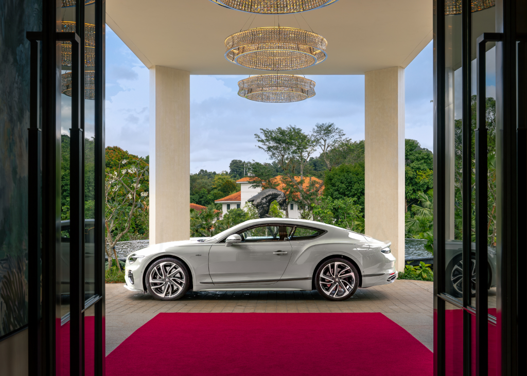 Raffles Sentosa Singapore x Bentley Continental GT