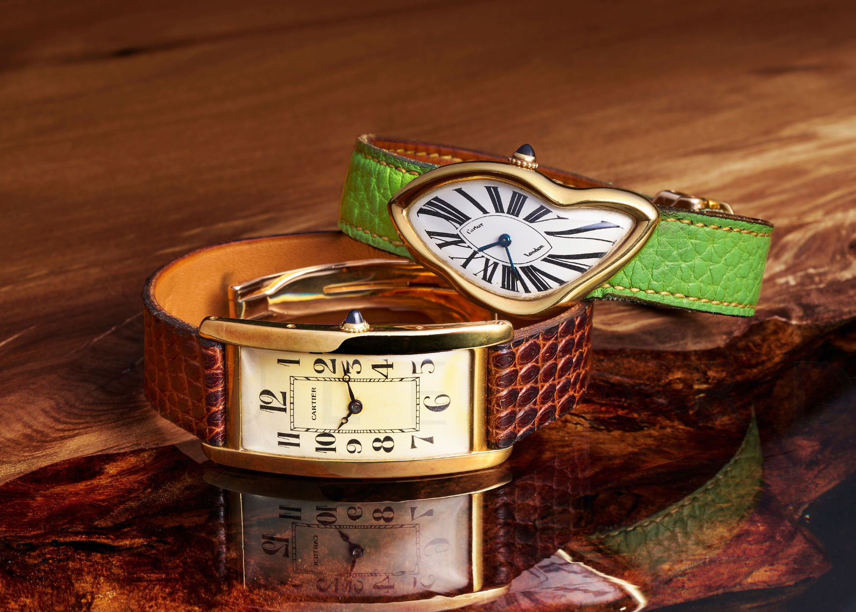 Shaping time: Vintage Cartier watches from 1926 and 1987 are open to expressions of interest