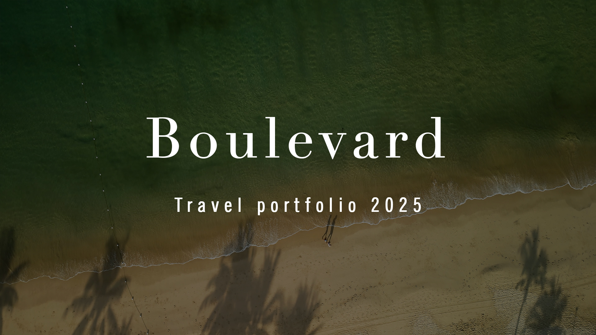 Boulevard Travel Reel 2025_Cover 01