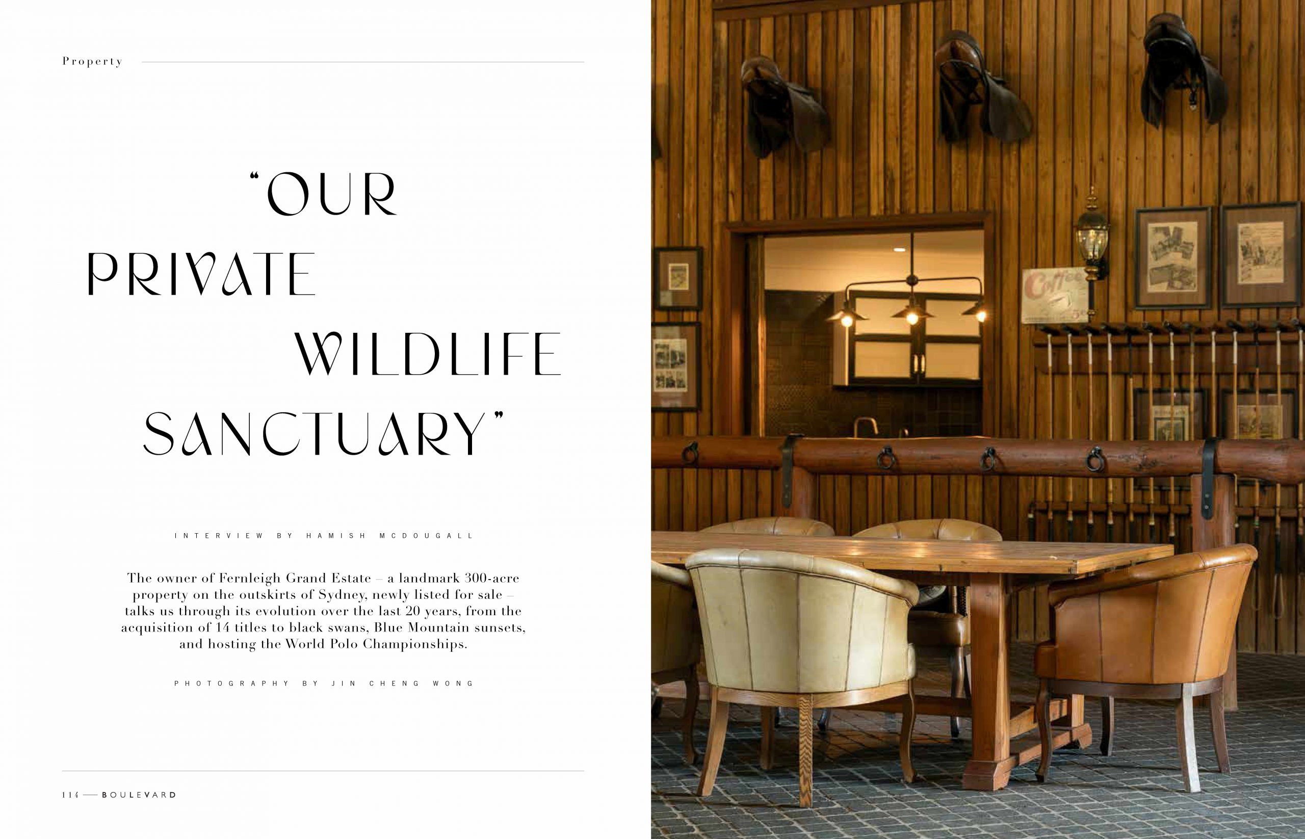 Fernleigh Grand Estate feature magazine